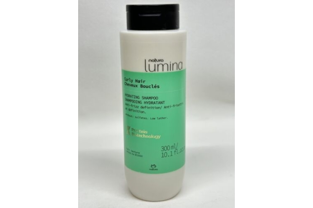 NATURA Lumina Moisturizing Shampoo for Curly Hair 100% Vegan 300ml