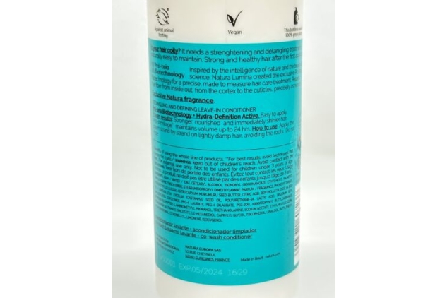 NATURA Lumina Detangling & Defining Cream for Curly or Coily Hair 300ml