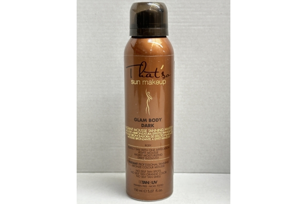 That’s So Sun Make Up - Glam Body Dark Instant Mousse Tanning Makeup 150ml