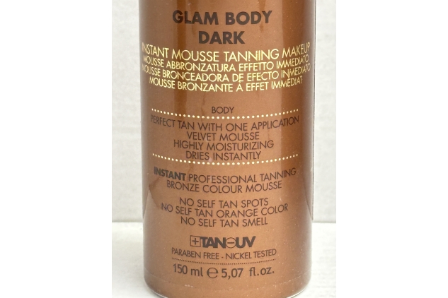 That’s So Sun Make Up - Glam Body Dark Instant Mousse Tanning Makeup 150ml