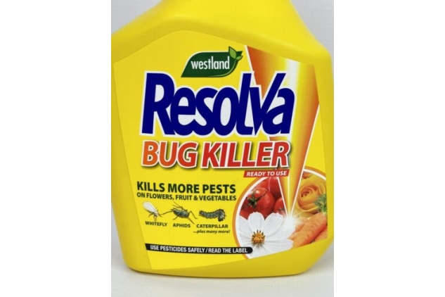 Resolva Bug Killer Spray Garden Pests 1 Litre Ready to Use Fast Acting 1L Bottle