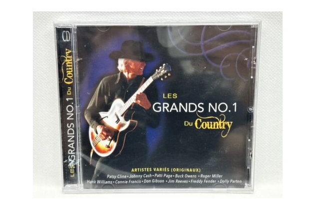 Les Grands No. 1 Du Country / Various CD - DAMAGED CASE SEE PHOTOS