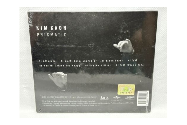 PRISMATIC - KIM KAON CD - 2011 Release