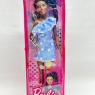 Barbie Fashionistas #146 Black Afro American Doll Twisted Braids Prosthetic Leg