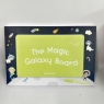 Magic Galaxy Light Drawing Board Green A4 + A5 6 Stencils And 2 Pens Boys Girls