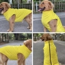 Dog Winter Vest with Cotton Lining, Waterproof Ultra Warm Coat Yellow Size XXXL