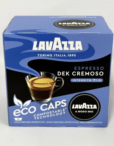 Lavazza Espresso Dek Cremoso Capsules / Cápsulas de Café x16