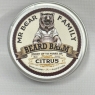 Beard Balm Beard Wax for Men – Nourishing Beard Conditioner Beard Moisturiser Contains Shea Beard Butter + Beeswax + Jojoba Oil – Scented Beard Softener Styling Balm 60ml (Citrus, 60ml)