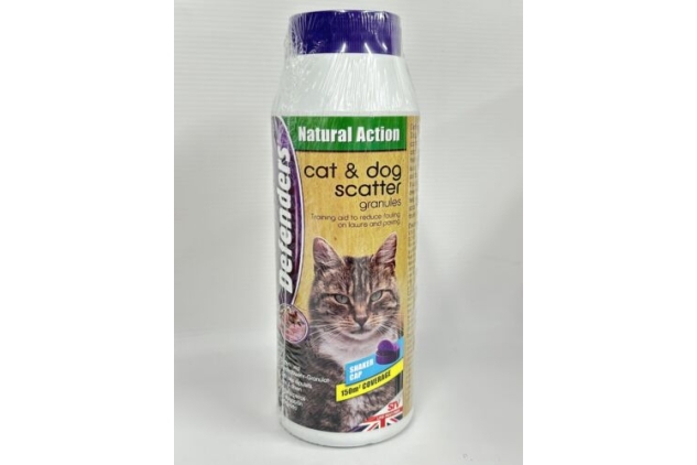 Cat & Dog Scatter Granules Training Aid Stops Fouling Repellent Deterrent 3x450g