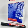 Edding 330 Permanent Marker Chisel Tip 1-5Mm Line Black Pack 10