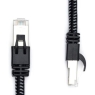 Braided RJ45 Cat-7 Gigabit Ethernet Patch Internet Cable – 3 metres (Pack of 2)