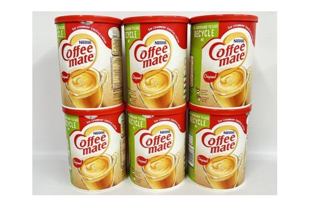 Nestle COFFEE MATE Coffee Whitener For Hot Beverages 6 X 450g Tins - 2.7KG Total | BBE 31/05/2024