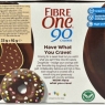 Fibre One 90 Calorie Doughnuts Chocolate Flavour 4 X 8 Pack - 32 Total | Best Before Date 13/11/2023