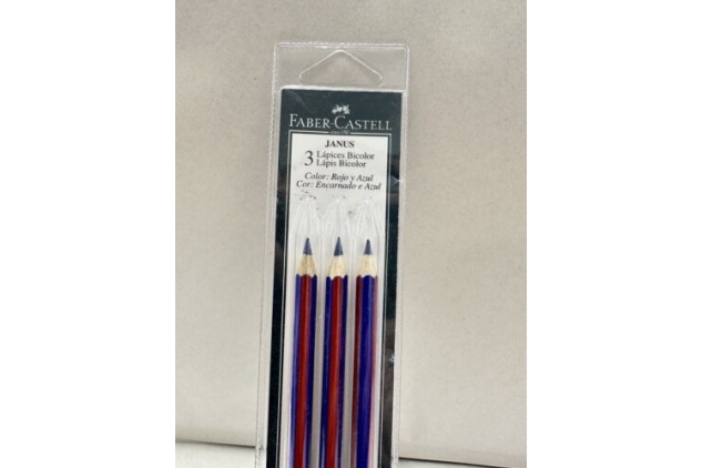 Faber Castell Colour Rojo Pack Of 3    B-2160-RB-3