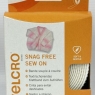 2 X VELCRO Brand Snag Free Sew On Tape - 20mm x 3m - White For Delicate Fabrics