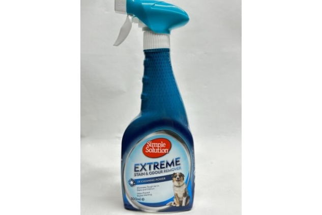 Simple Solution Extreme Tough Stain & Odour Remover For Dogs 500ml Trigger Spray