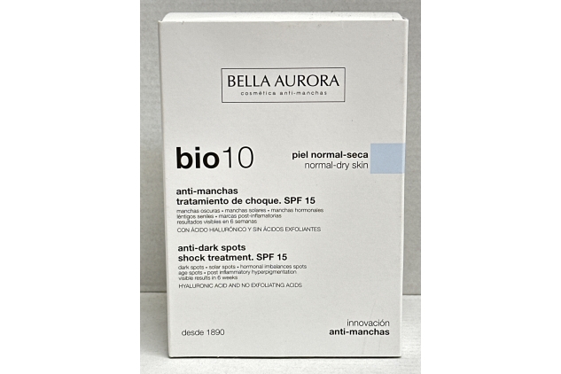 Bella Aurora Face CareFacial Fluid Bio10 Anti Dark Spots Serum 30ml SPF 15