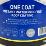 Everbuild Evercryl One Coat Instant Waterproofing For Roofs Gutters Grey 5L Tin