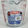 PYREX Clear Measuring Jug set of 3 - Mixing Jug Kitchen Cooking 0.25L, 0.5L & 1L