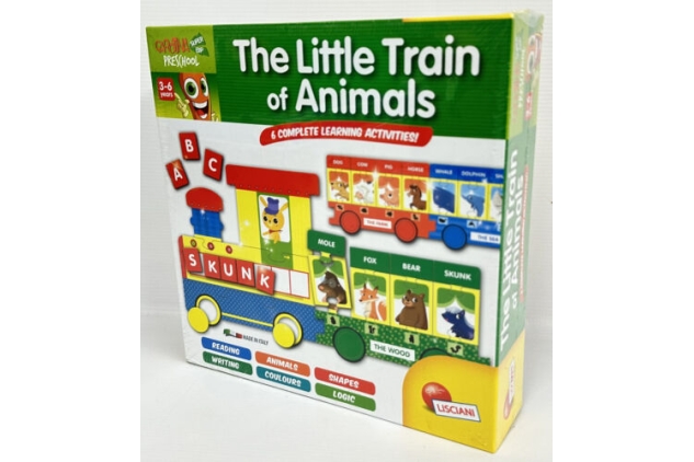 Pre-school Educational Toy + The Little Train Of Animals Ages 3+ | Perfect Gift