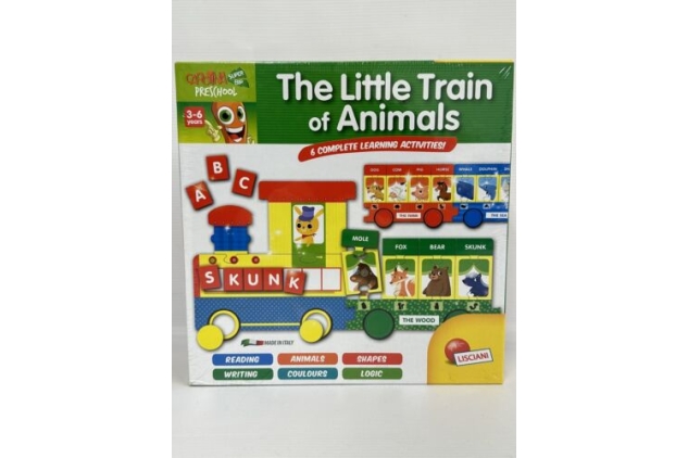 Pre-school Educational Toy + The Little Train Of Animals Ages 3+ | Perfect Gift