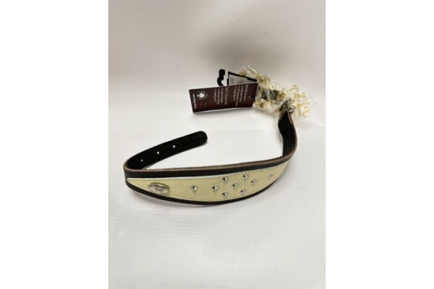 Dingo Waldemar Soft Whippet Leather Size L Dog Collar S10024