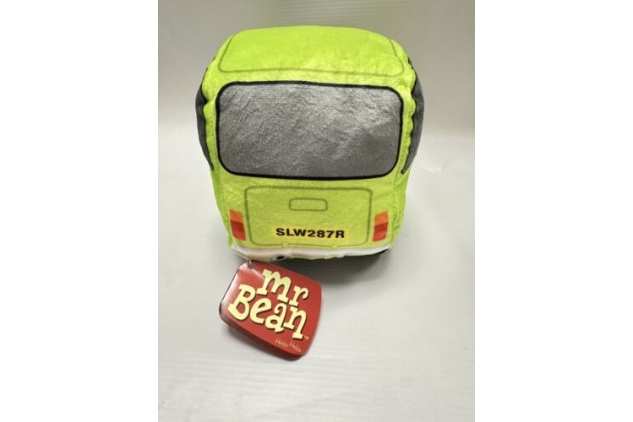 Mr Bean's Mini Car Plush With Sound Novelty New With Tags