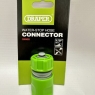 Draper Garden Hose Connector With Water Stop Feature - 1/2