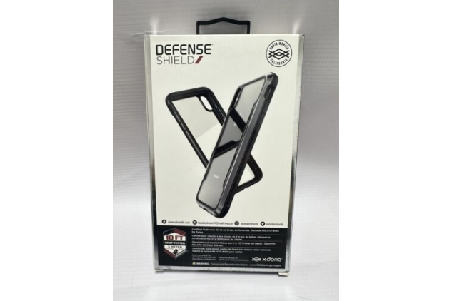 X-Doria Defense Shield Phone Case For iPhone XS Max Colour Black