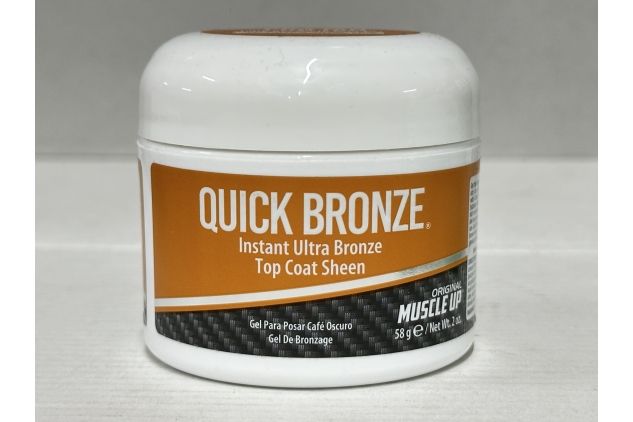 Pro Tan Instant Quick Bronze Dark Brown Top Coat Sheen Gel 58g