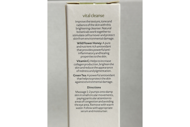 Elemental Herbology Radiance & Vitality Vital Cleanse Facial Cleaner 100ml