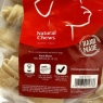 CLASSIC Rawhide Dog Chews Natural Snacks Handmade Treats Knot Bone 10 Pack Size Small Pack