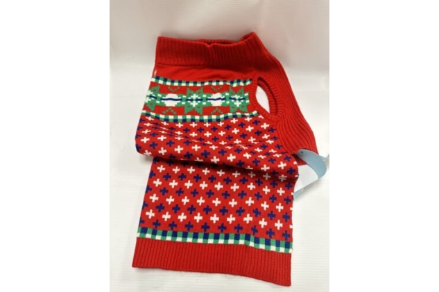 Blueberry Pet Christmas Festive Jumper - Back Length 51cm