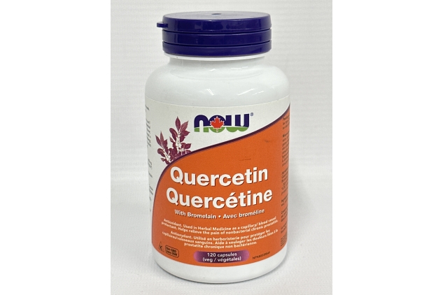 Now Foods, Quercetin with Bromelain, 120 Vegan Capsules