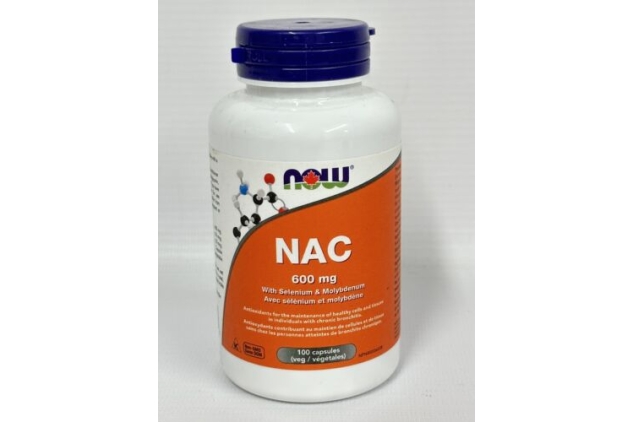 NAC 600mg (N-Acetyl-L-Cysteine) 100 Veg Capsules For Healthy Skin, Hair & Nails