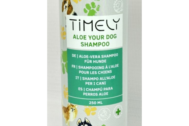 Aloe-Vera Shampoo For Dogs 4 X 250ml Cruelty Free Professional Formula