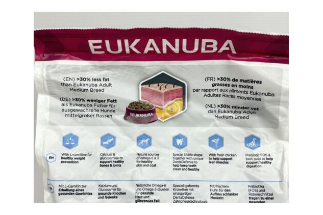 Eukanuba large breed weight shop control adult dog food