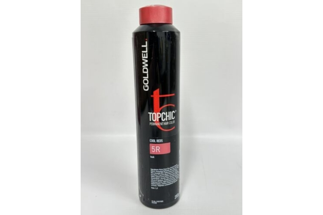 Goldwell Topchic Permanent Hair Colour Can 250g 5R Teak Cool Reds