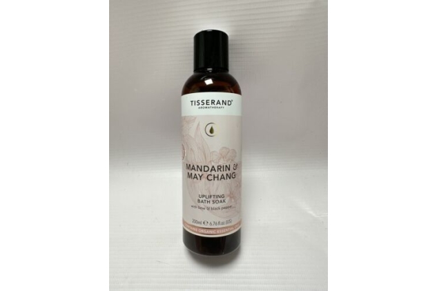 Tisserand Aromatherapy Mandarin & May Chang Soothing Bath Soak 200ml