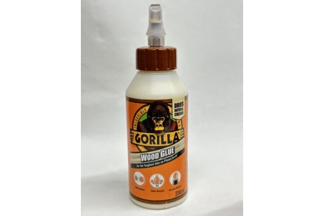 Gorilla PVA Wood Glue 2 X 236ml High Quality Indoor & Outdoor Water Resistance