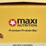 Maximuscle - MaxiNutrition Premium Protein Bar - High Protein Snack - Low in Sugar - 15g Protein - Salted Caramel, Under 190 kcal per Serving, 12 x 45g | Best Before Date 22/02/2024