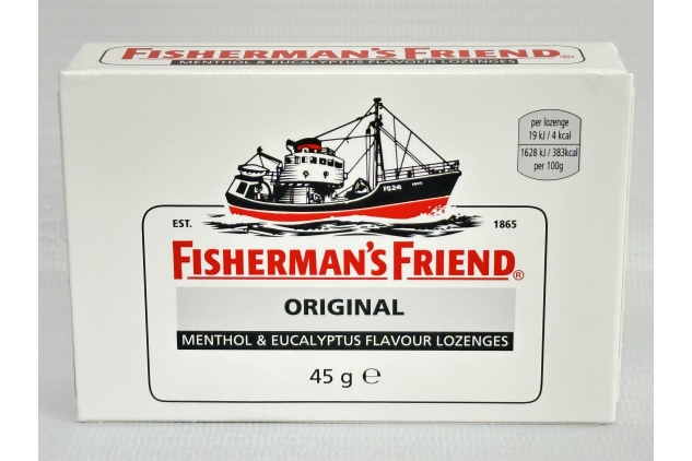 Fisherman's Friend Original Strong Menthol & Eucalyptus Lozenges 45g Pack 6