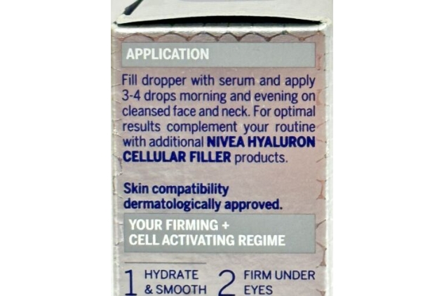 NIVEA Hyaluron Cellular Filler - Hyaluronic Acid Serum - 30ml