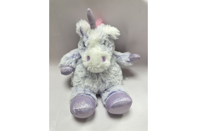 Warmies Microwavable heatable Marshmallow Purple Unicorn Plush Soft Toy Scented