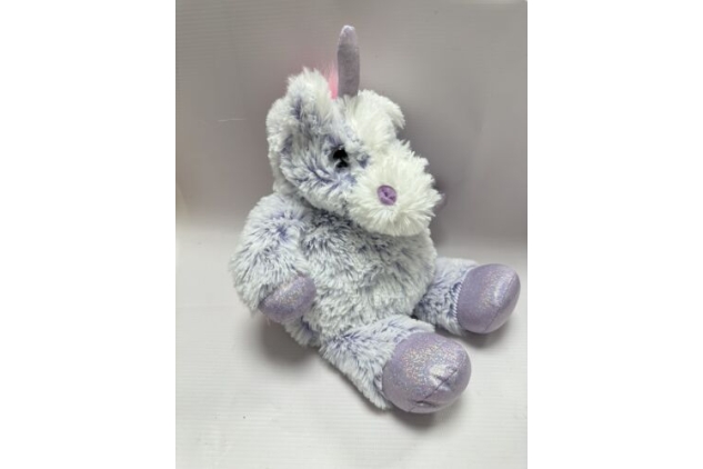 Warmies Microwavable heatable Marshmallow Purple Unicorn Plush Soft Toy Scented