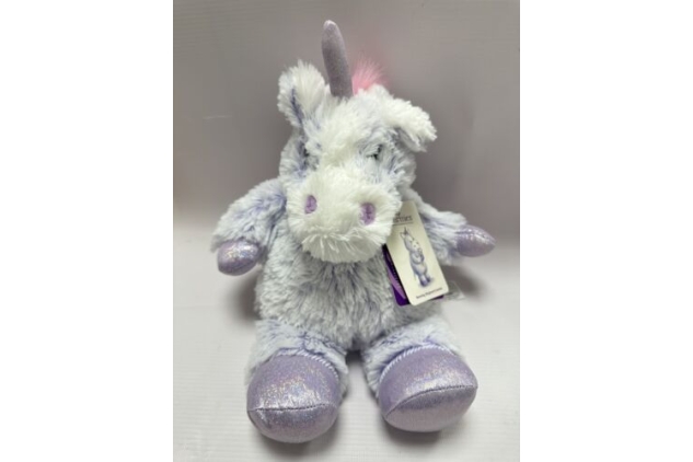 Warmies Microwavable heatable Marshmallow Purple Unicorn Plush Soft Toy Scented