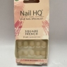 Nail HQ Square French Nails (24 Pieces)