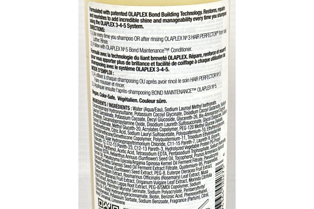 Olaplex No. 4 Bond Maintenance Shampoo, Repairs, Strengthens, & Nourishes All Hair Types, Adds Shine & Leaves Hair Feeling Soft, 250ml