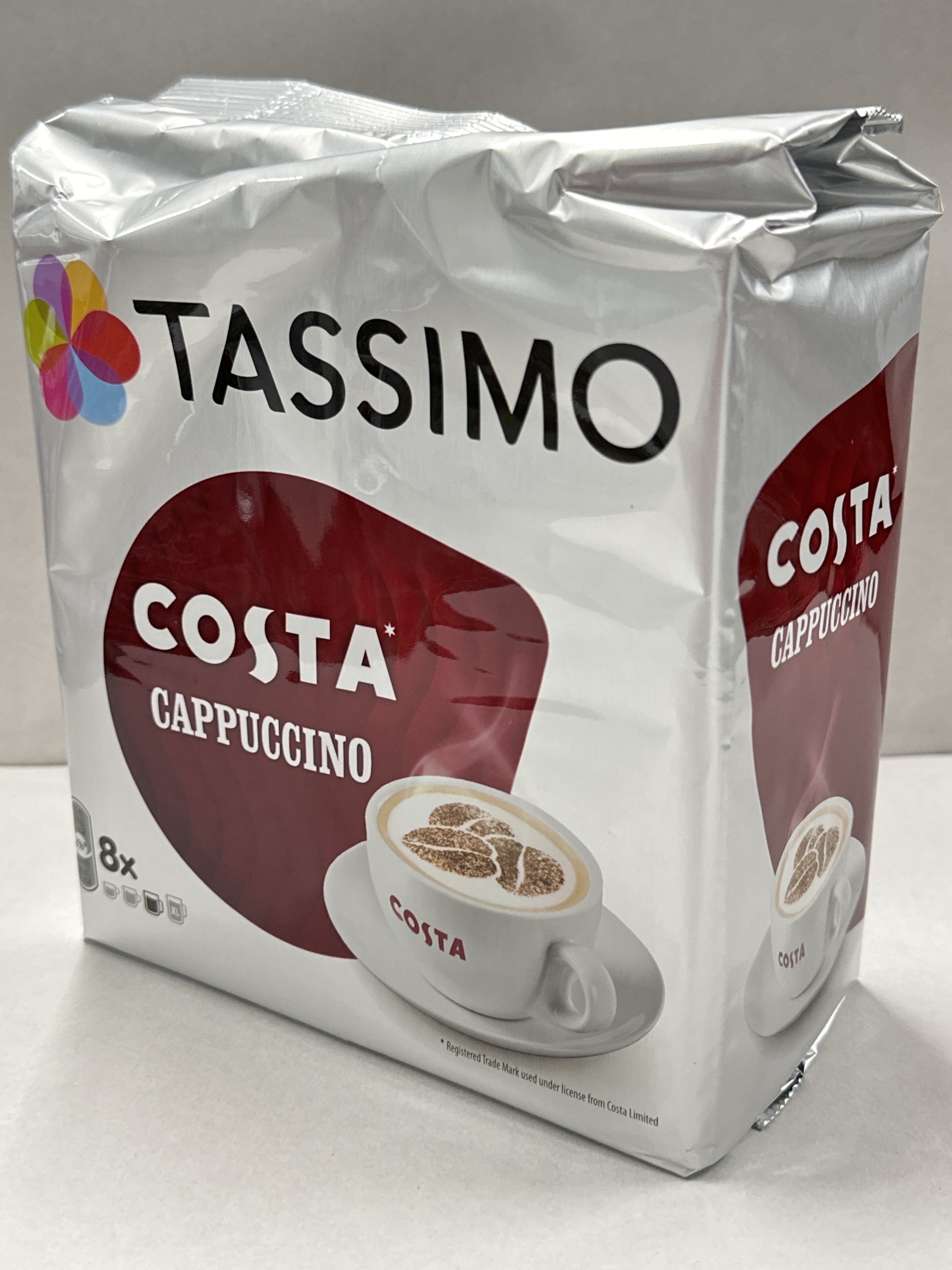 Coffee capsules Tassimo Cappuccino L'Or - pack of 8 on