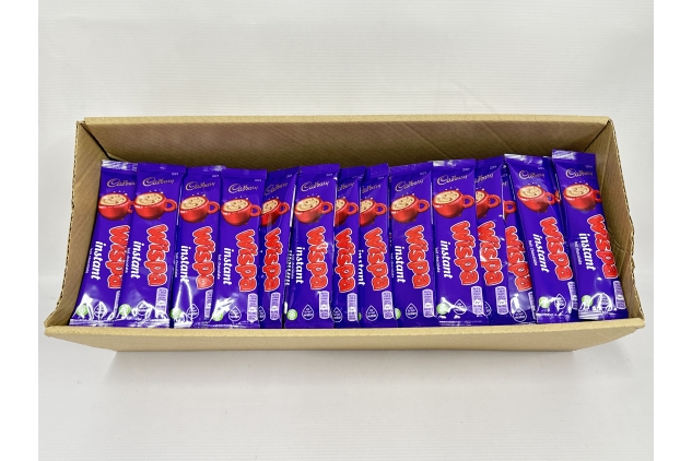 Cadbury Wispa Instant Hot Chocolate Drink Stickpack Sachets 150 X 27g BULK CASE DEAL | Best Before Date 22/02/2024